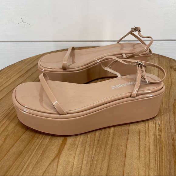 Jeffrey Campbell Apresmidi Flatform Sandal Size 6.5 - Picture 8 of 9
